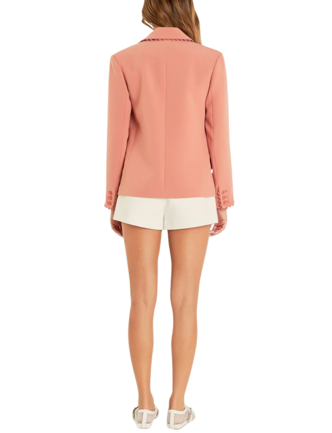 Rickrack Edge Blazer