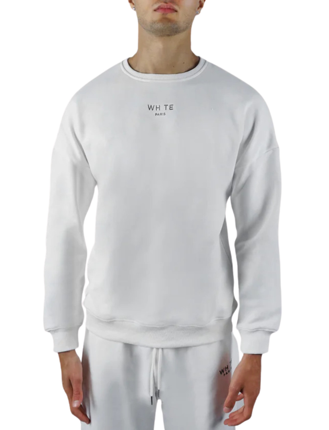 Whte Dark Sweater