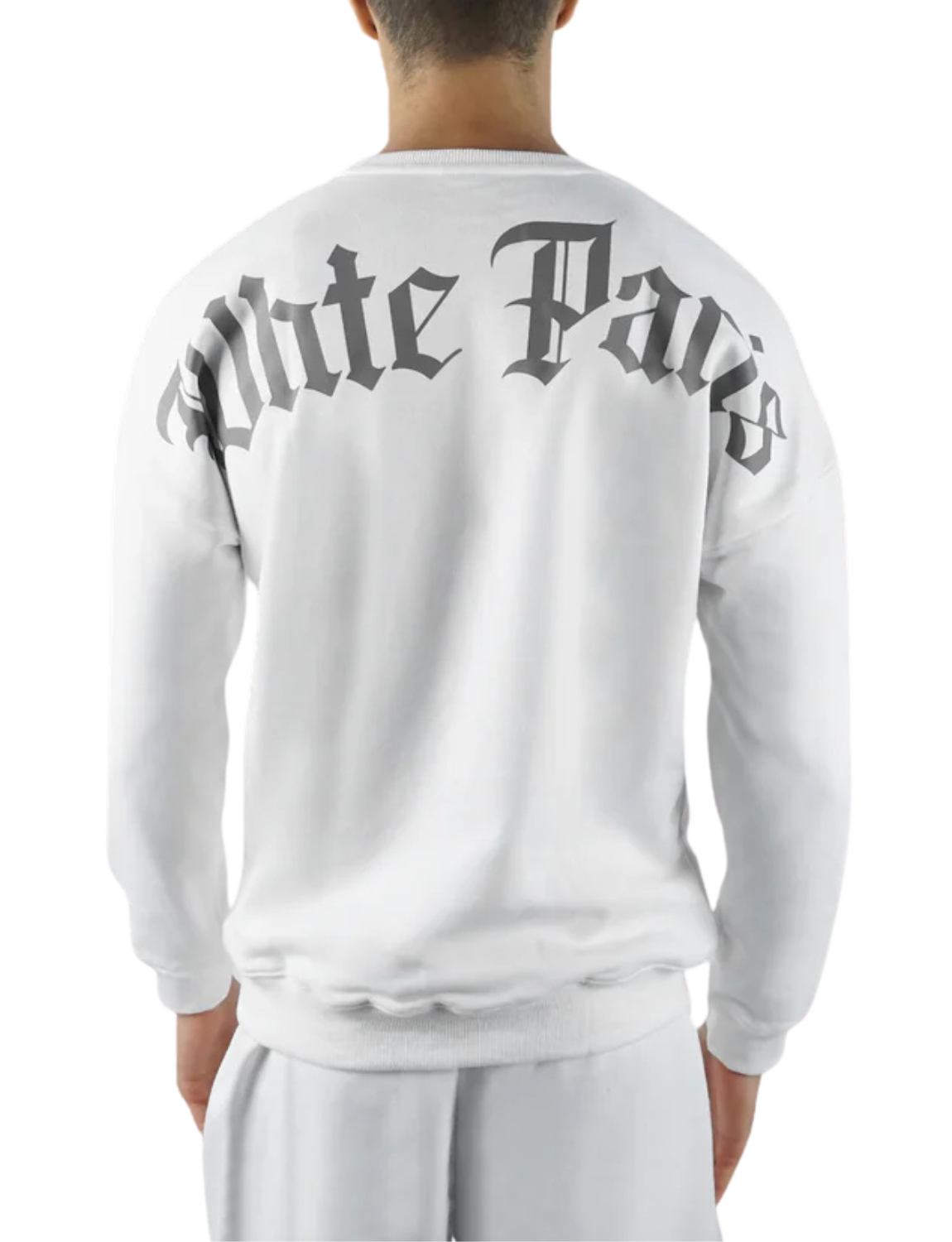 Whte Dark Sweater