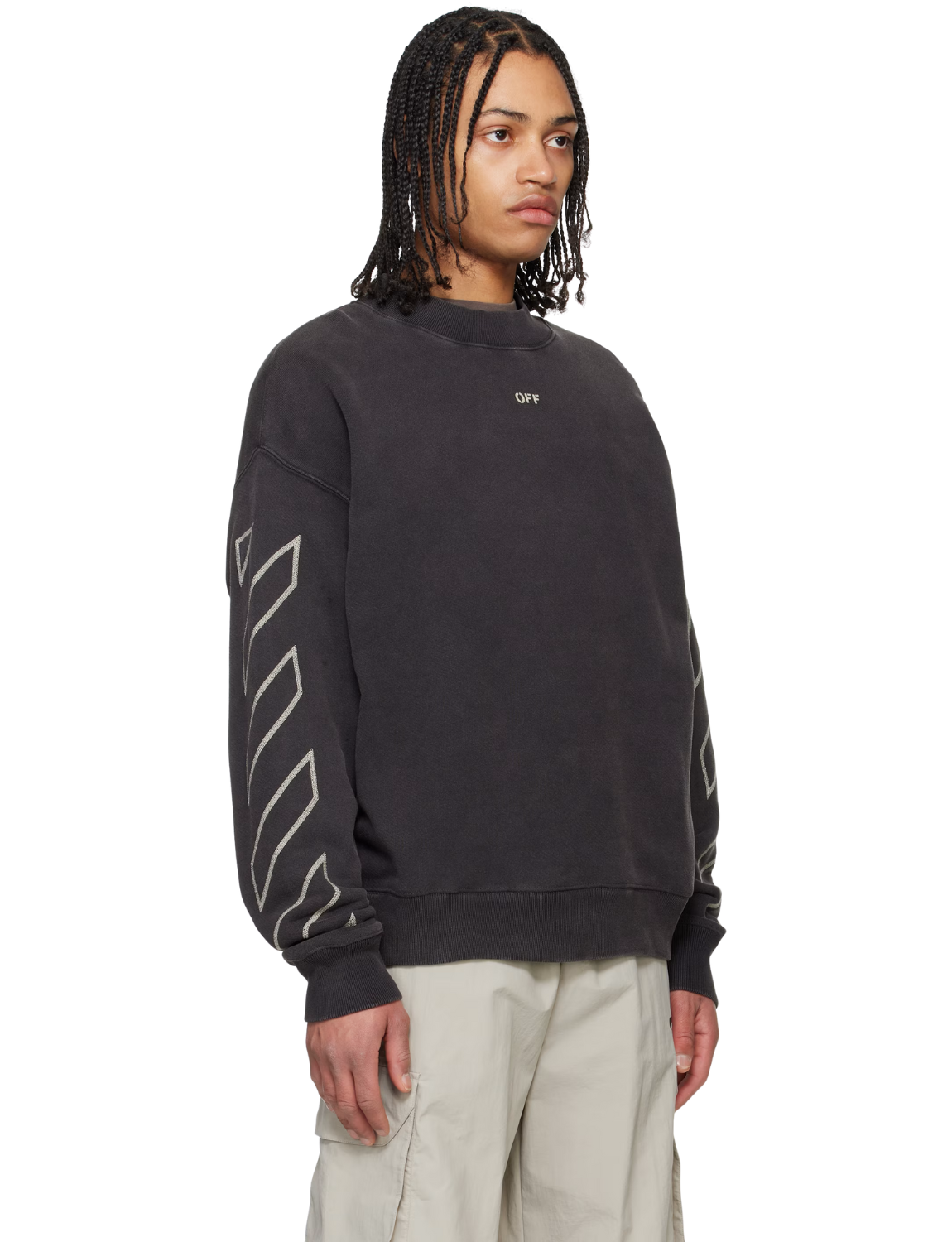 Black Crewneck Martyrdom Arrow Skate Sweatshirt