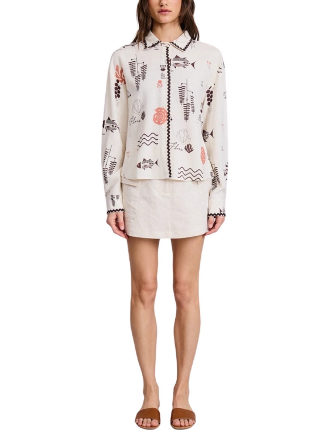 Cairo Printed Longsleeve Shirt