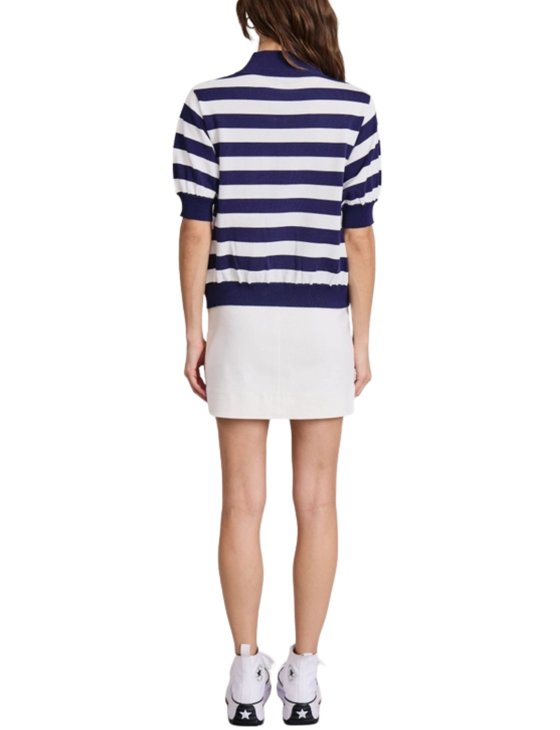 Victoria Stripe Sweater Top
