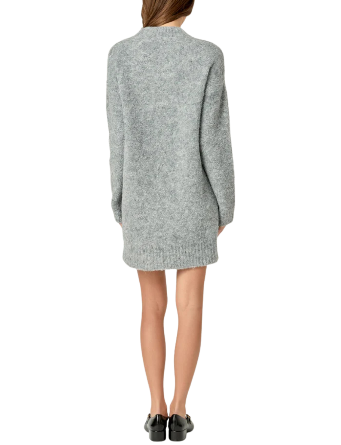 Cozy Round Sweater Dress