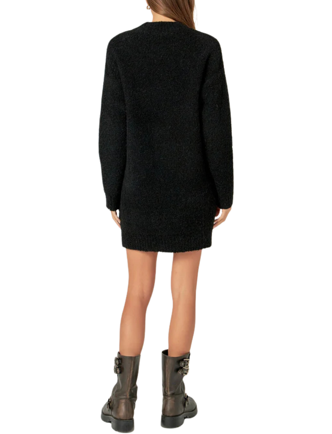Cozy Round Sweater Dress