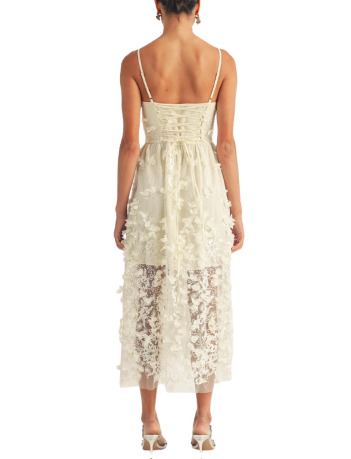 Jen Corset Back 3D Petal Princess