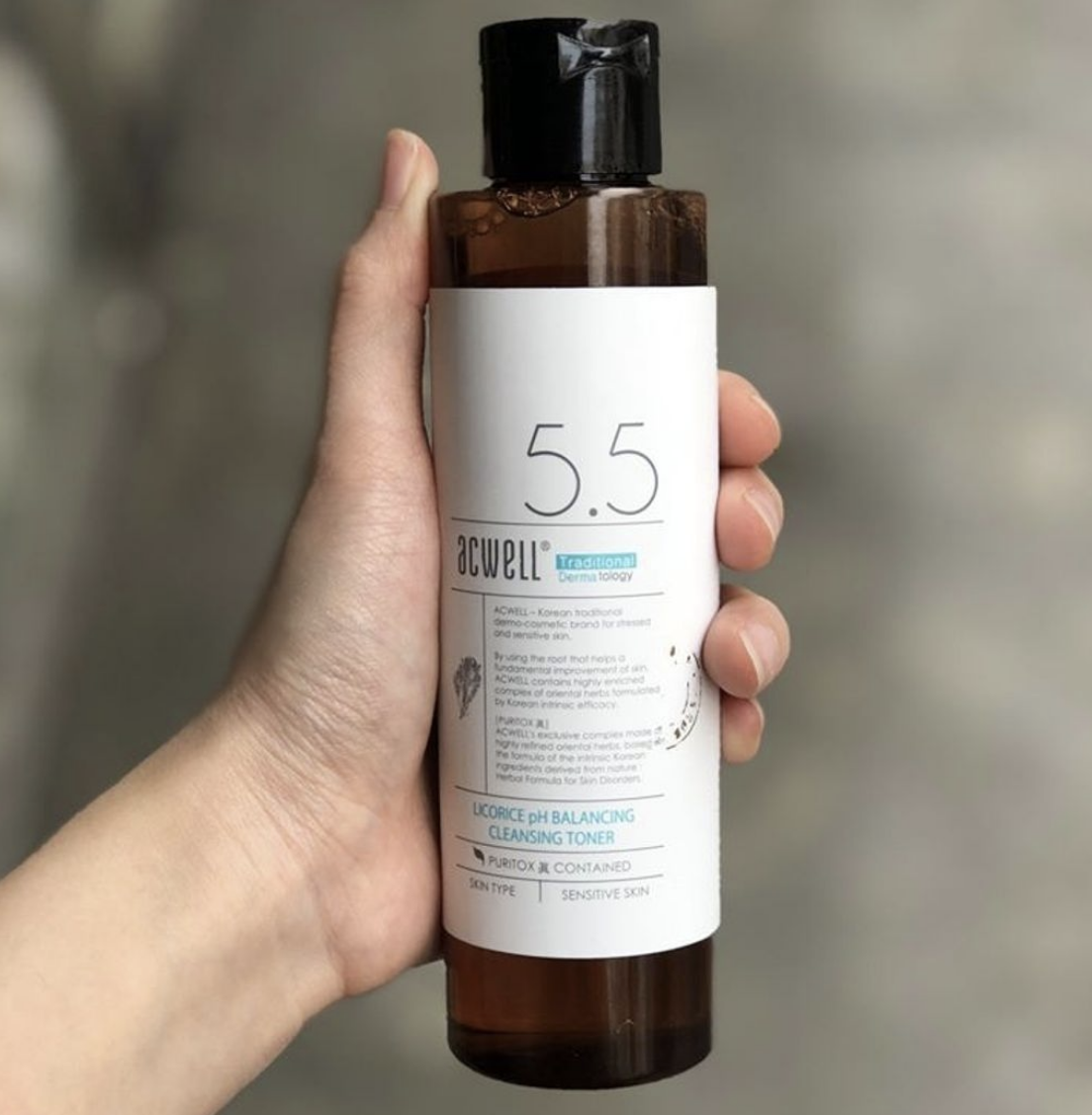 Acwell 5.5 Licorice pH Balancing Cleansing Toner