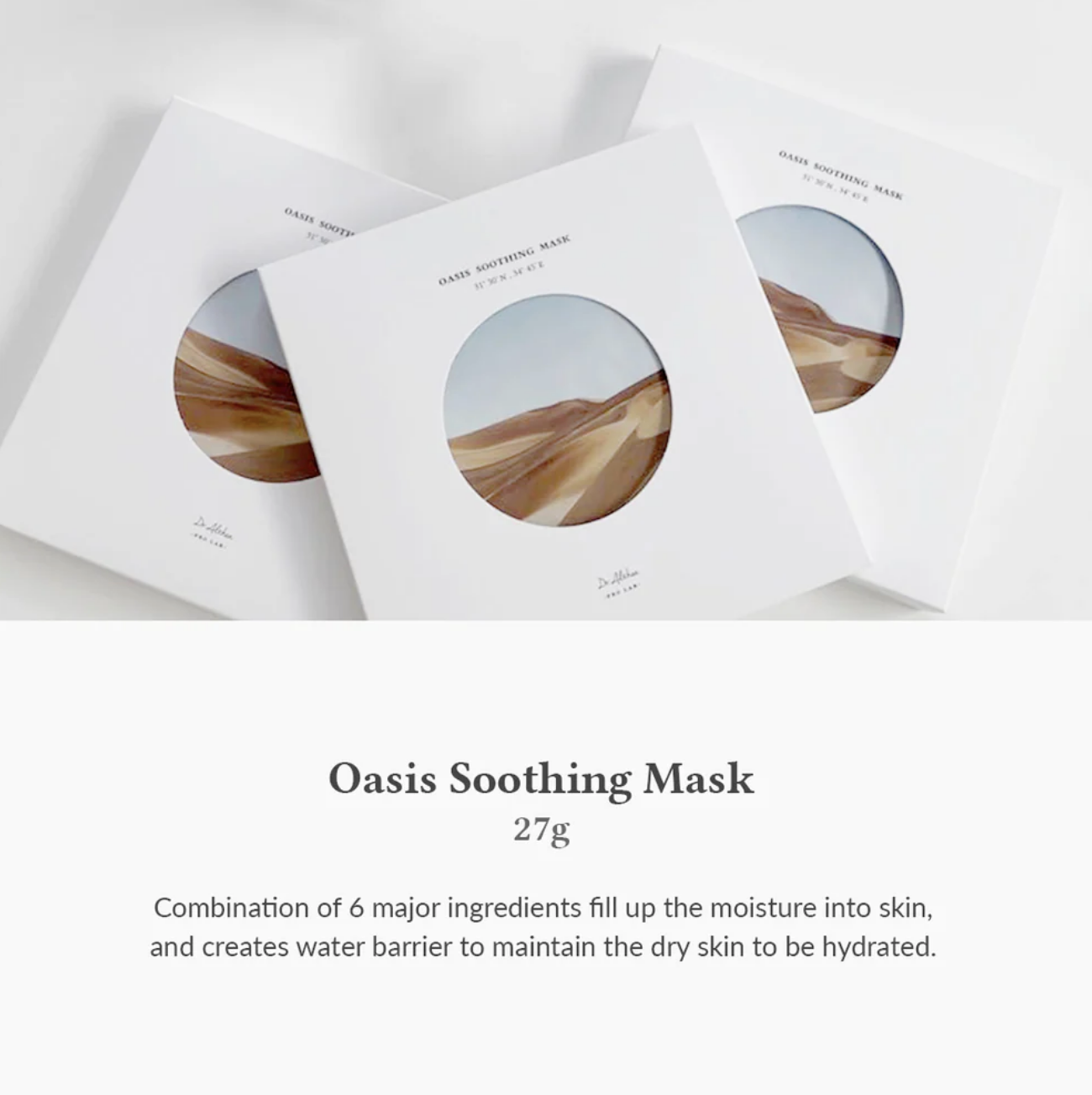 Dr.Althea Oasis Soothing Mask - 1 Pack of 5 Sheets