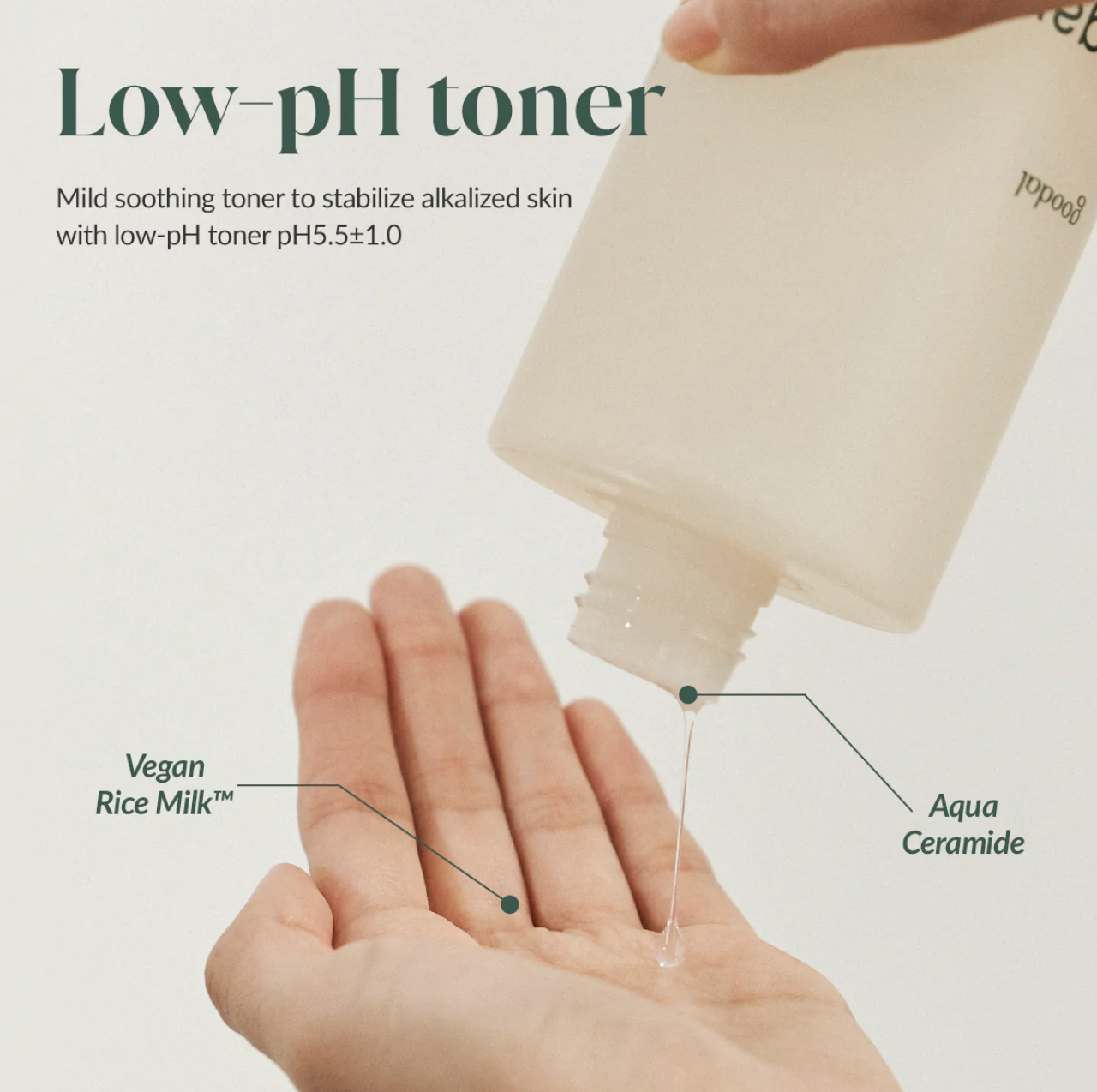 Goodal Vegan Rice milk Moisturizing Toner