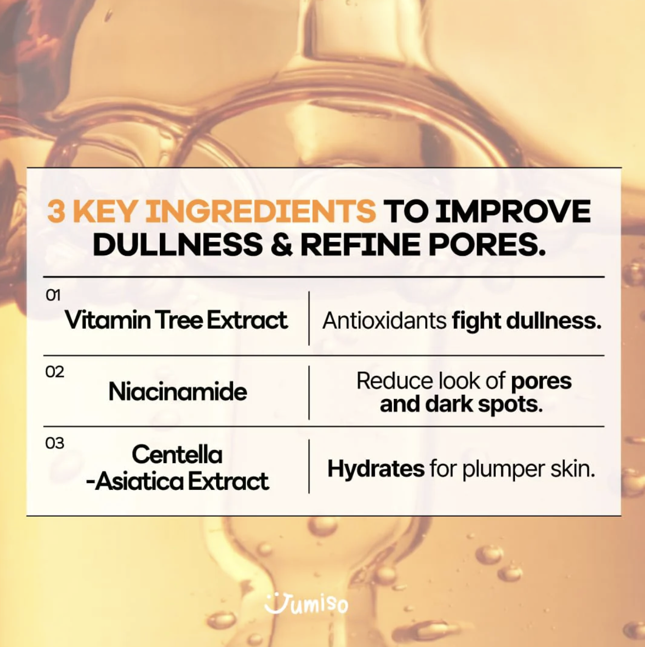 Jumiso All Day Vitamin Brightening & Balancing Facial Serum