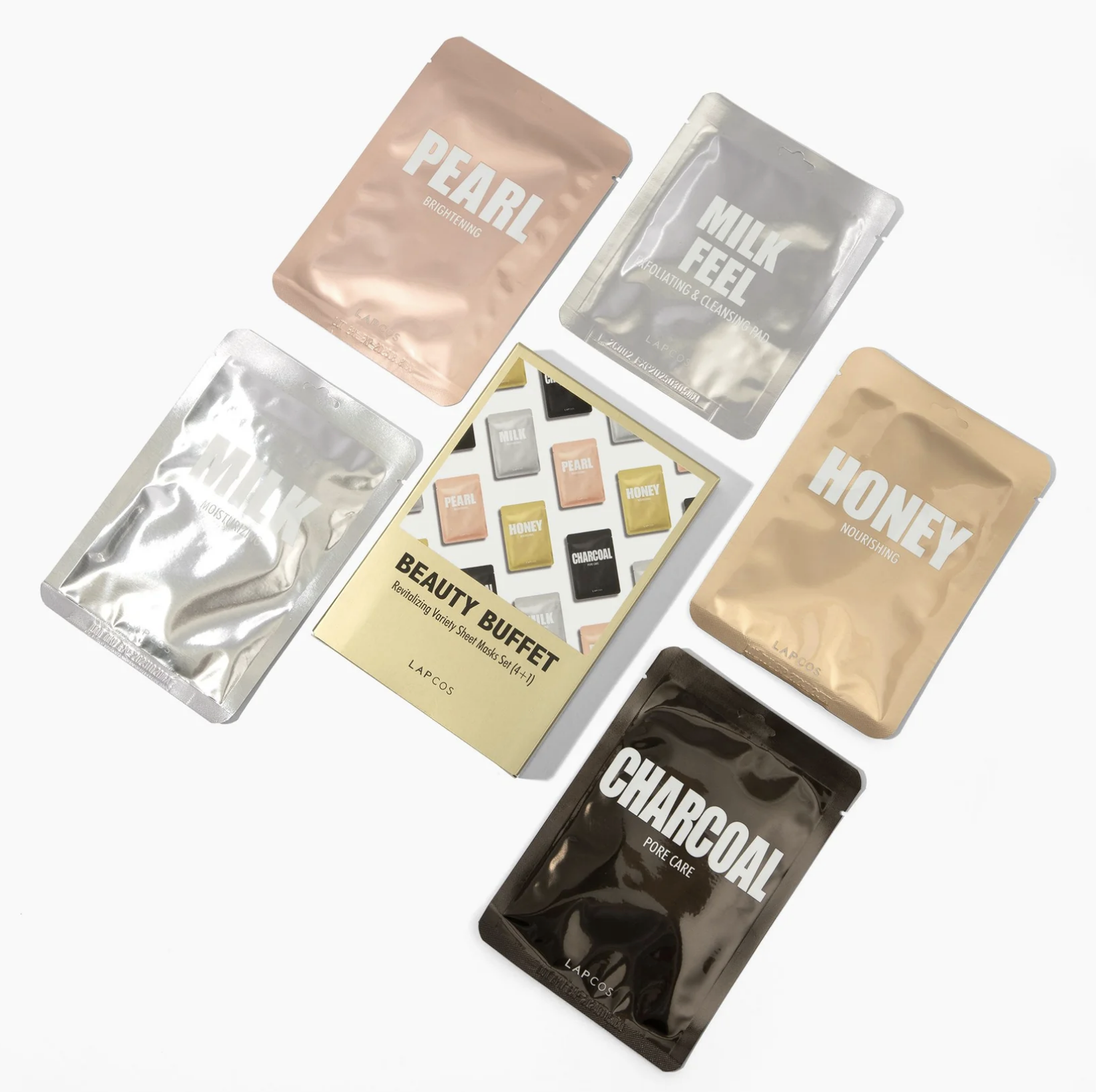 Lapcos Revitalizing Variety Pack - 1 Pack of 5 Sheets