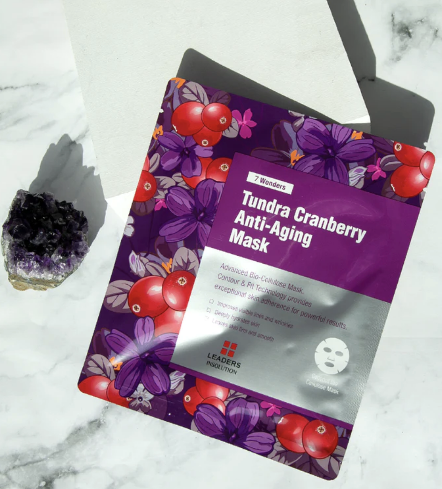Leaders 7 WONDERS TUNDRA CRANBERRY ANTI-AGING MASK SHEET