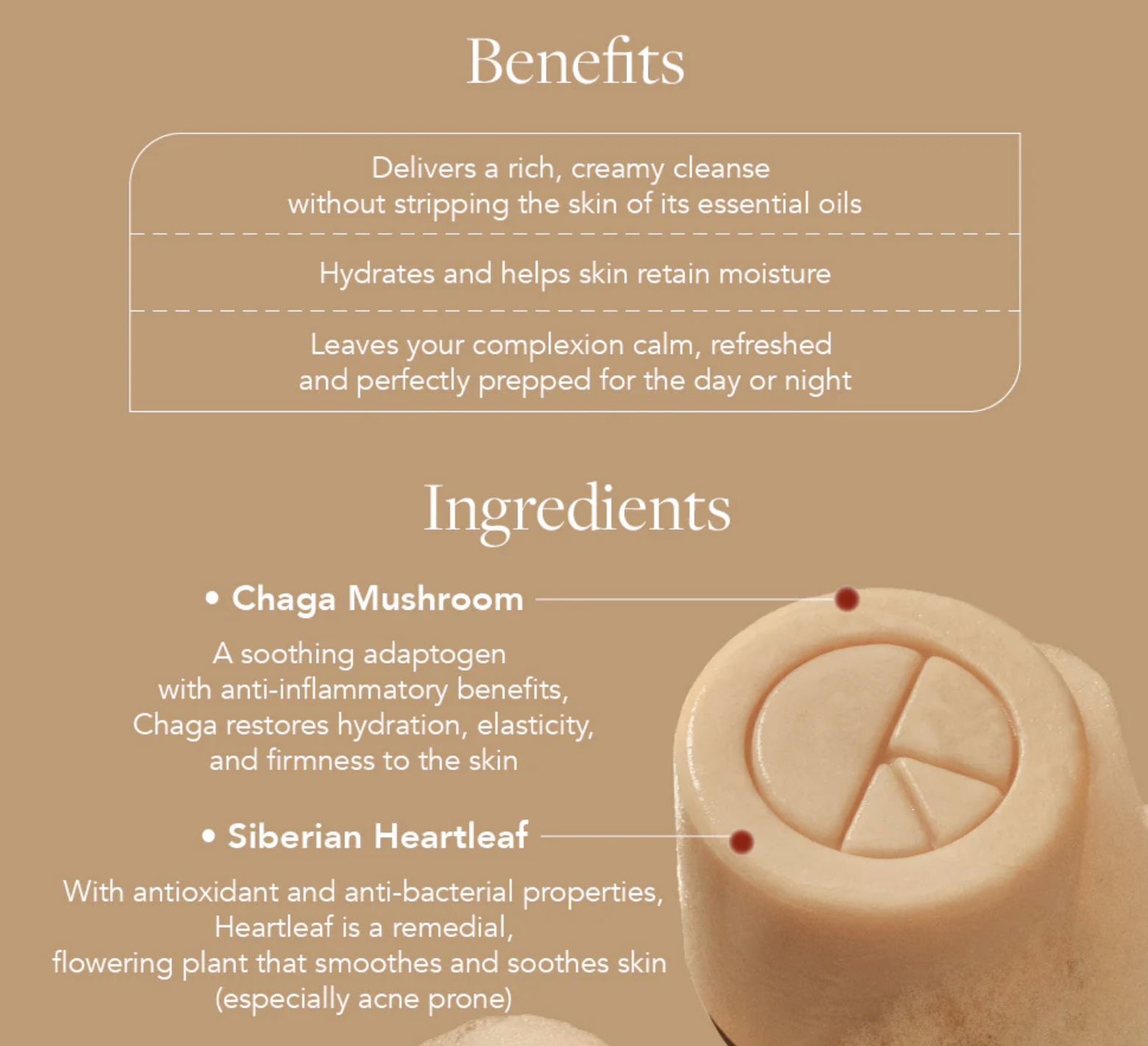 Lapcos CHAGAREST Facial Mask Bar