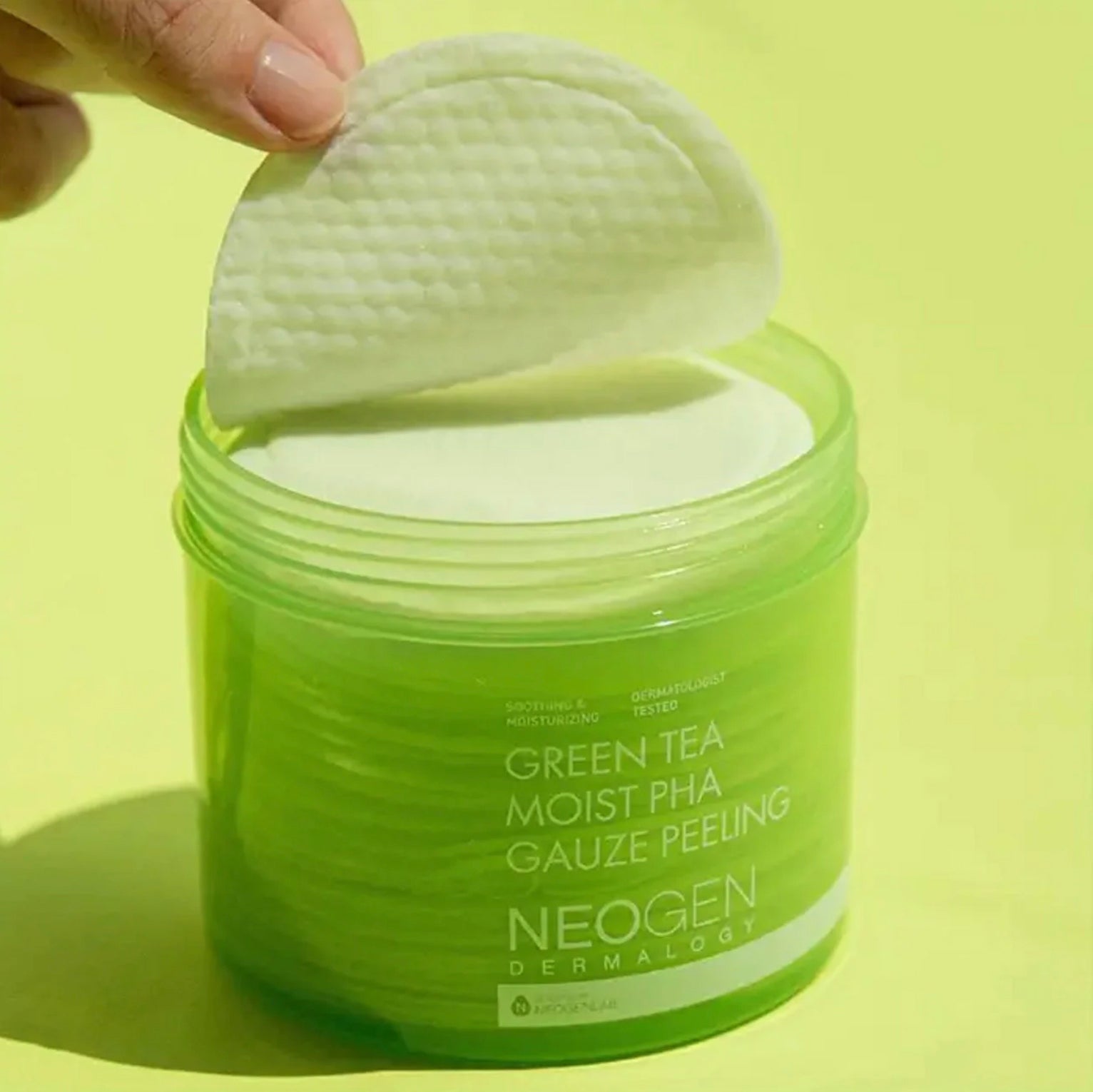 NEOGEN Green Tea Moist PHA Gauze Peeling
