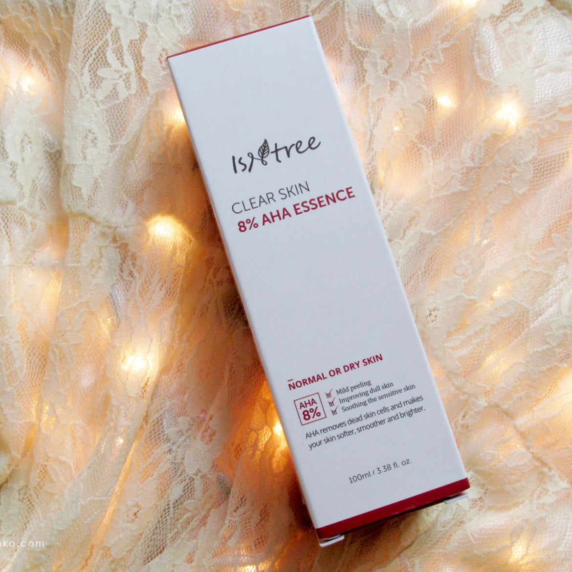 ISNTREE Chestnut AHA 8% clear essence 100ml