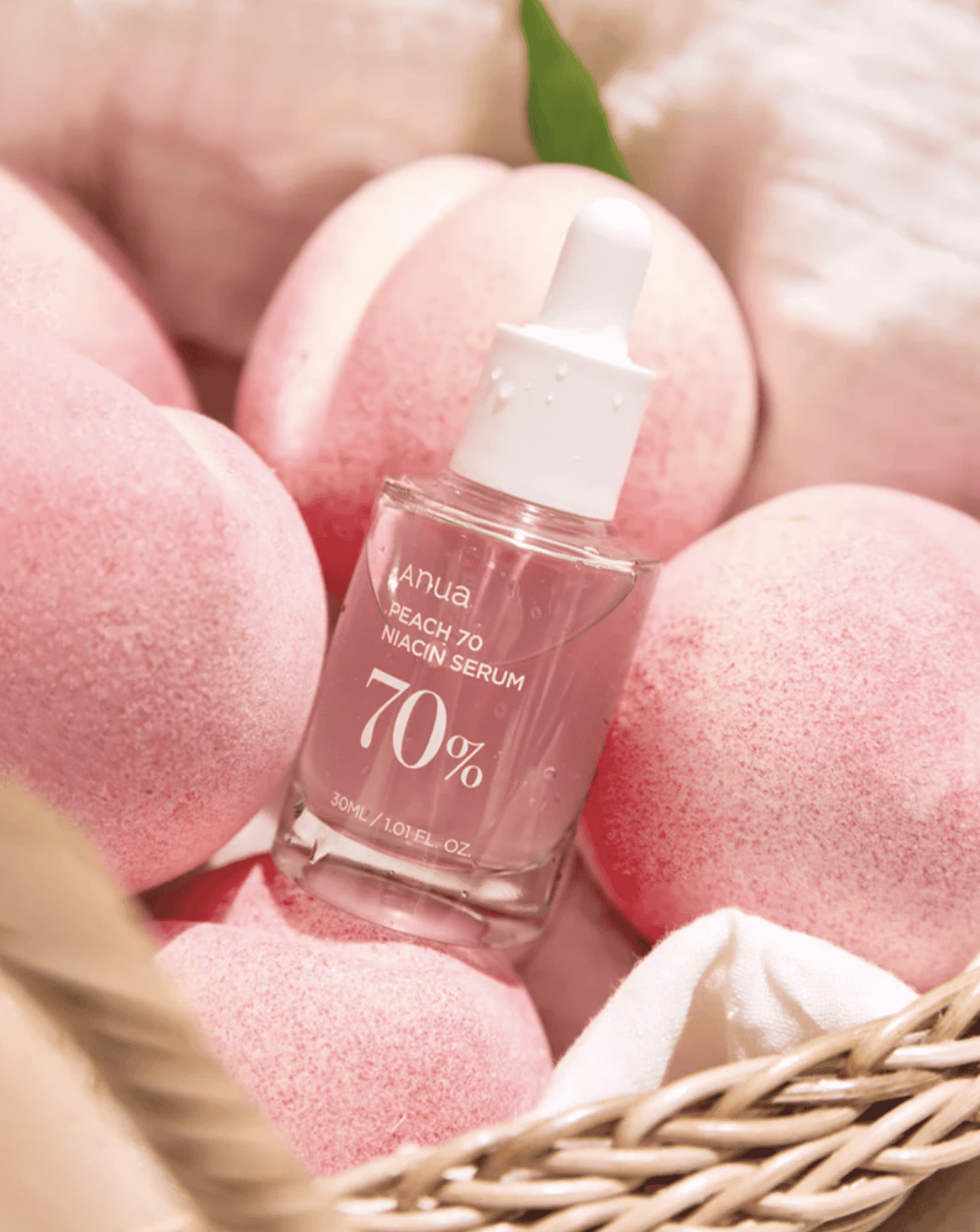Anua Peach 70% Niacinamide Serum, 30ml