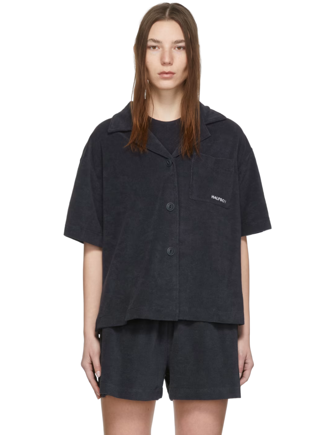 Navy Terry Shirt
