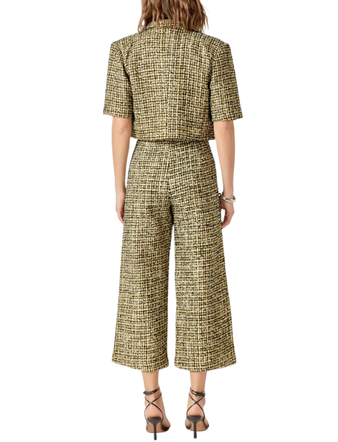 Cropped Tweed Jacket