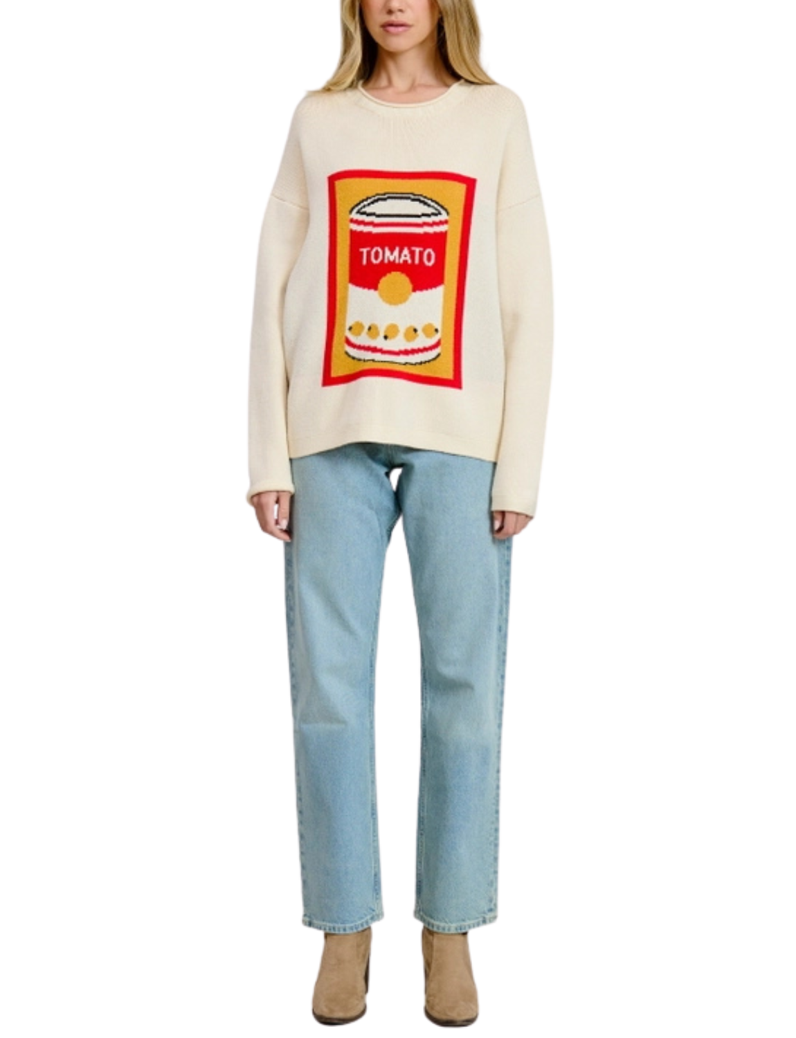 Tomato Pullover Crewneck