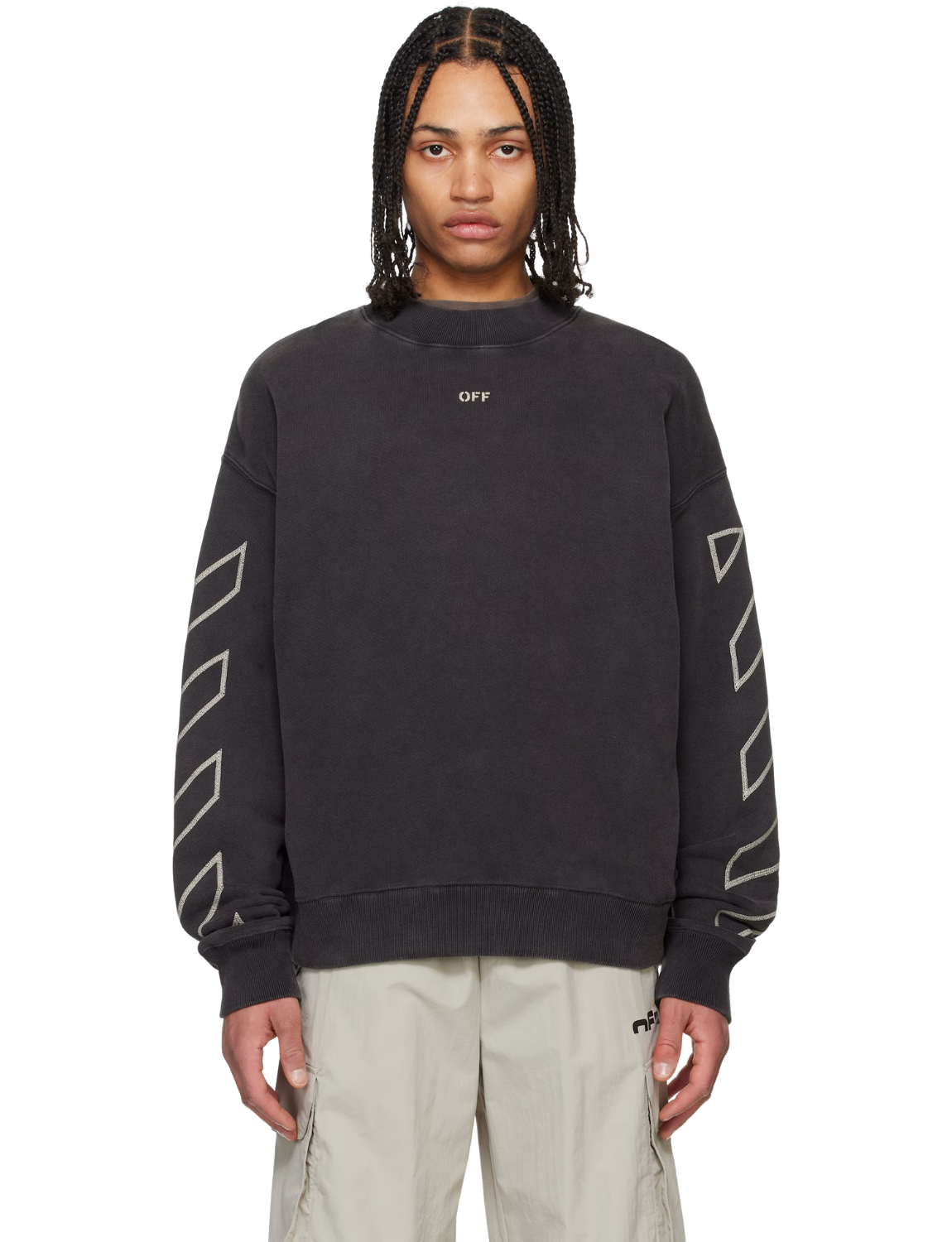 Black Crewneck Martyrdom Arrow Skate Sweatshirt
