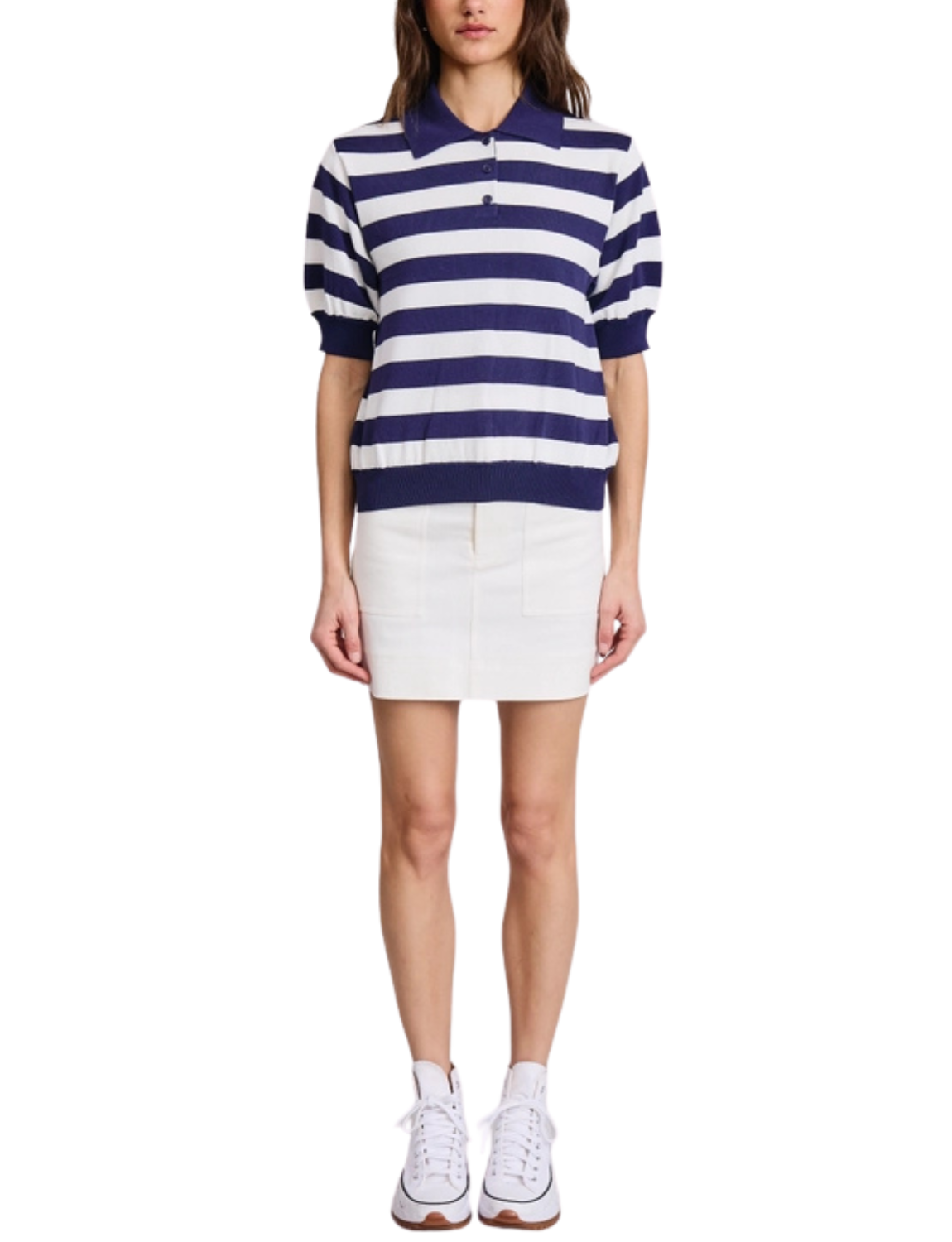 Victoria Stripe Sweater Top