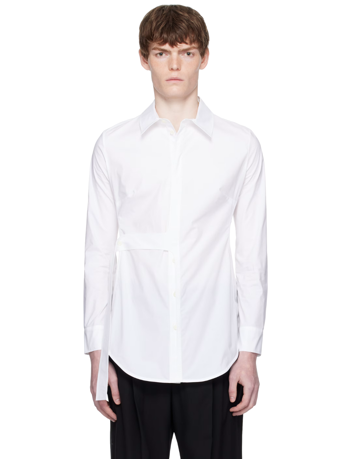 White Strap Shirt