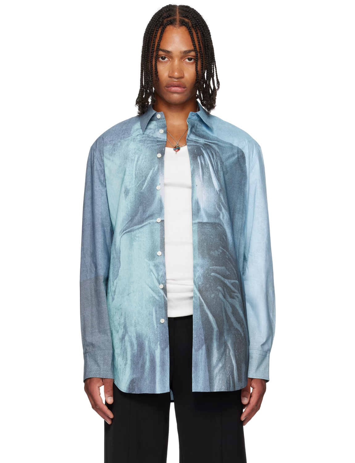 Blue 'The Water' Shirt
