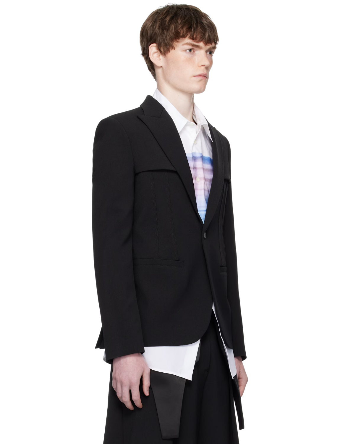 Black Twill Blazer