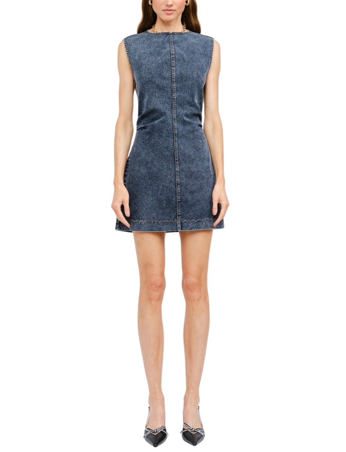 Charlotte Indigo Dress