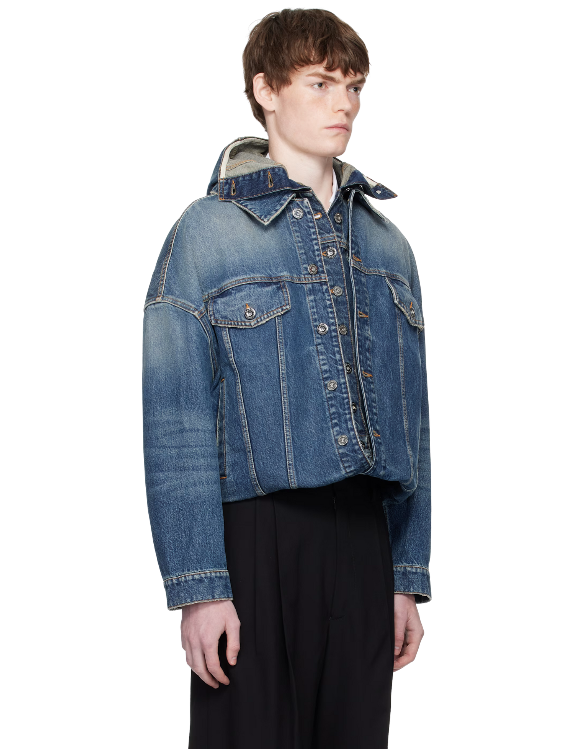 Blue 'The Double' Denim Jacket