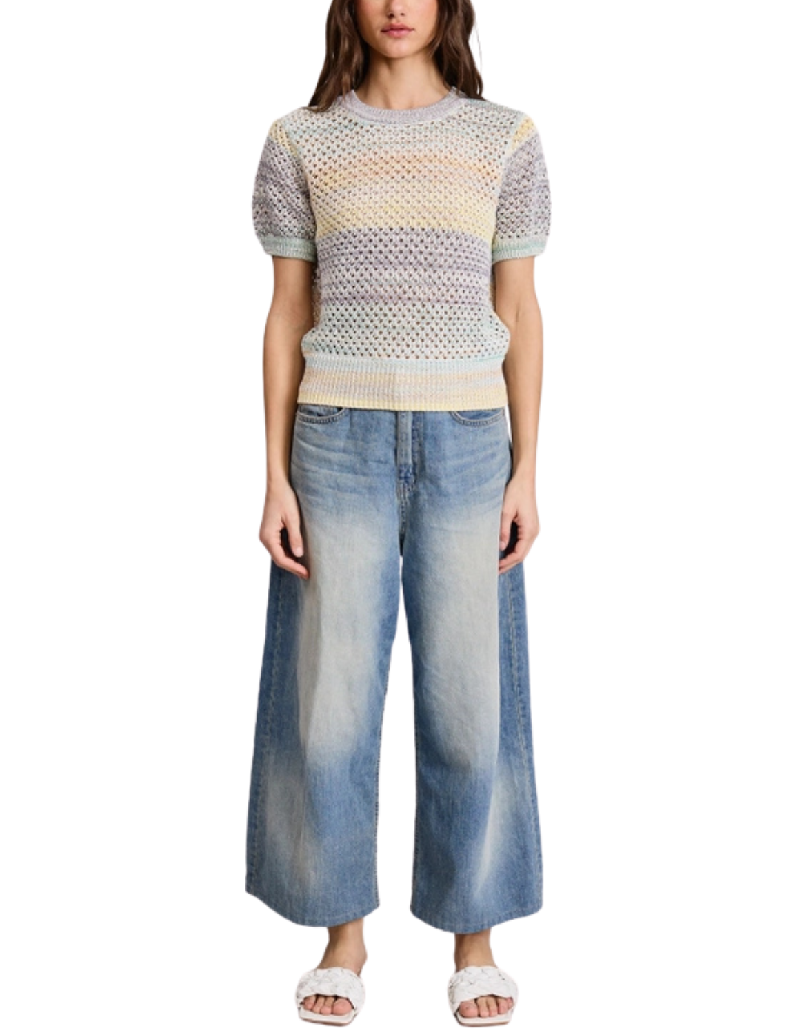 Genesis Muticolored Sweater Top