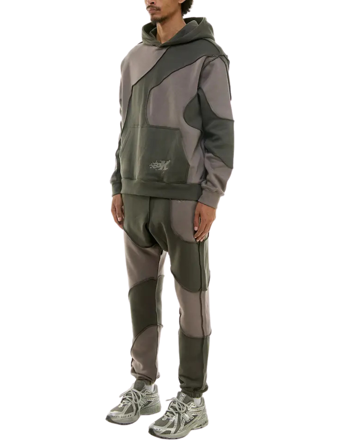 Color-Blocked Sweatsuit
