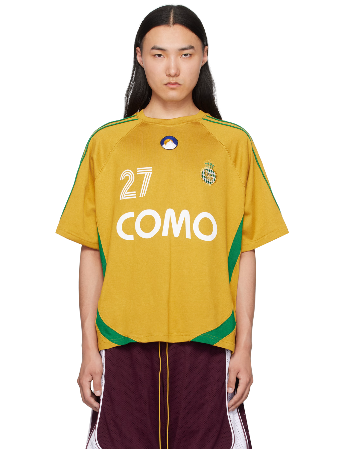 Yellow 'Rhude 27' Jersey