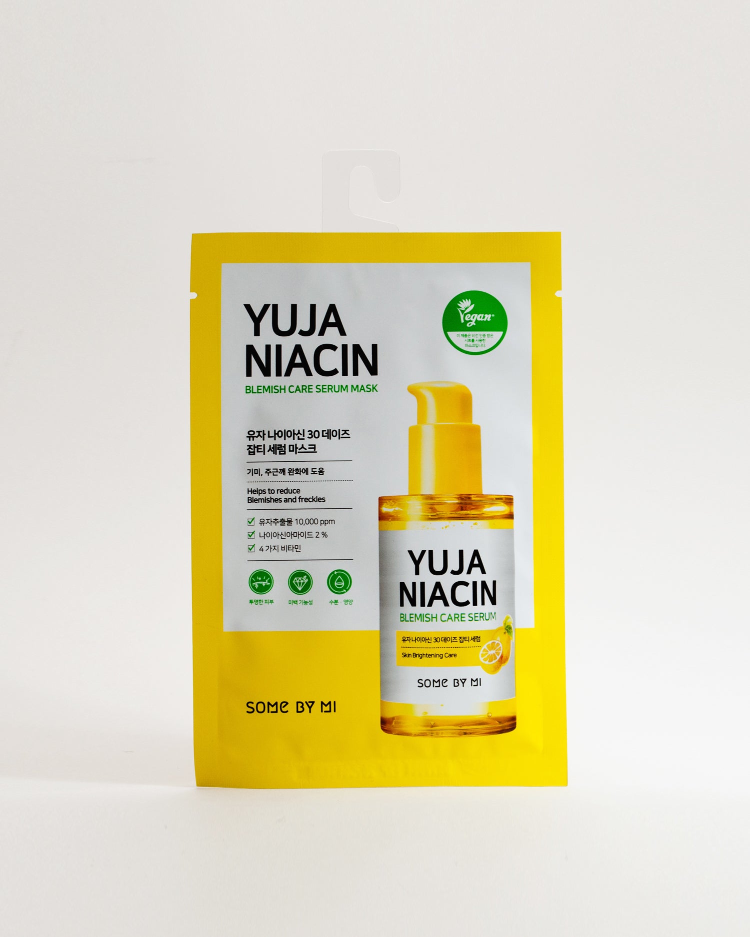 Some By Mi Yuja Niacin 30 Days Blemish Care Serum Mask - 1 Pack of 10 Sheets