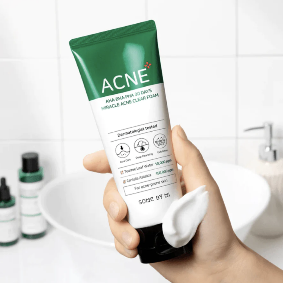 Some by Mi	MIRACLE ACNE CLEAR FOAM 100ML