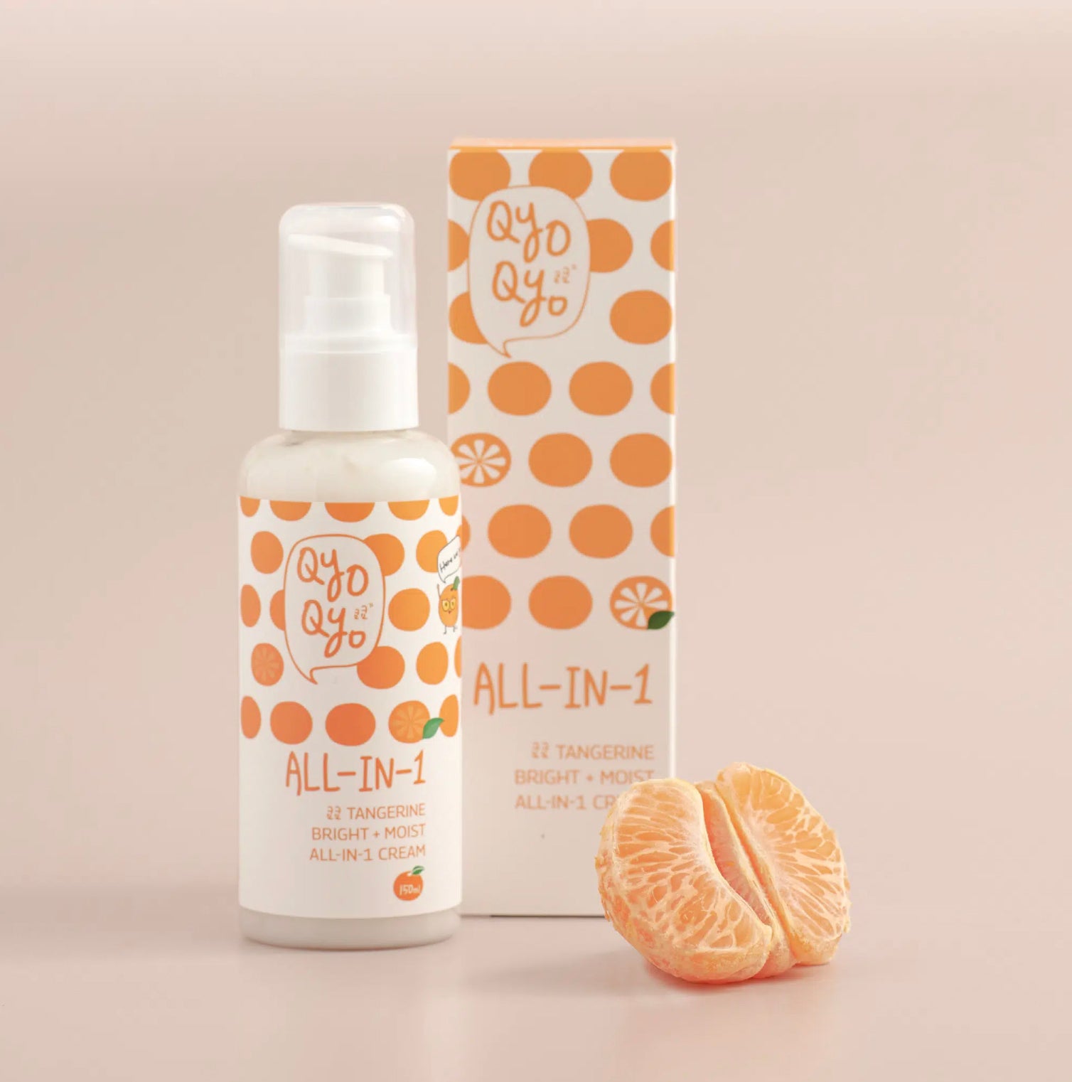 Qyoqyo Tangerine Bright and Moist All In One Cream